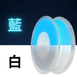 白底藍光