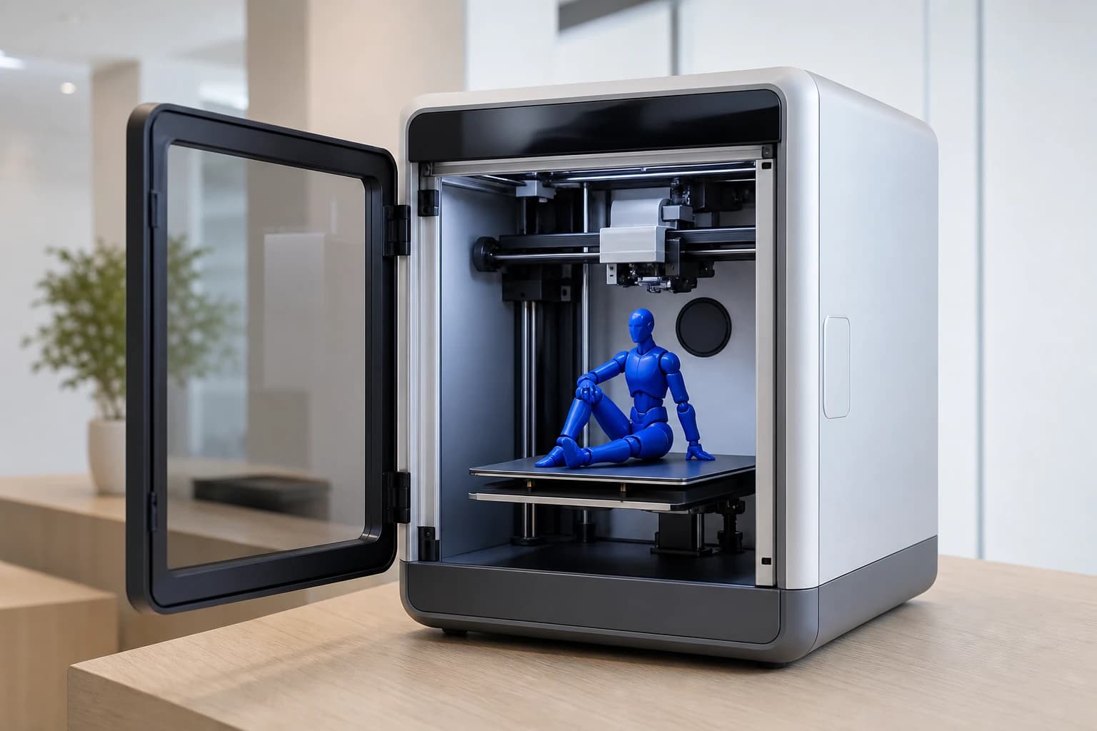 3D 印表機噴頭列印中