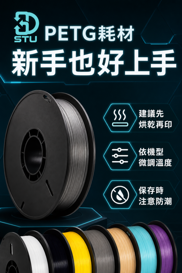 3DSTU PETG 經典色系列
