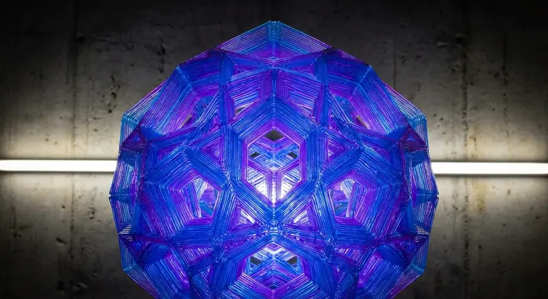 夜光 PETG 發光效果