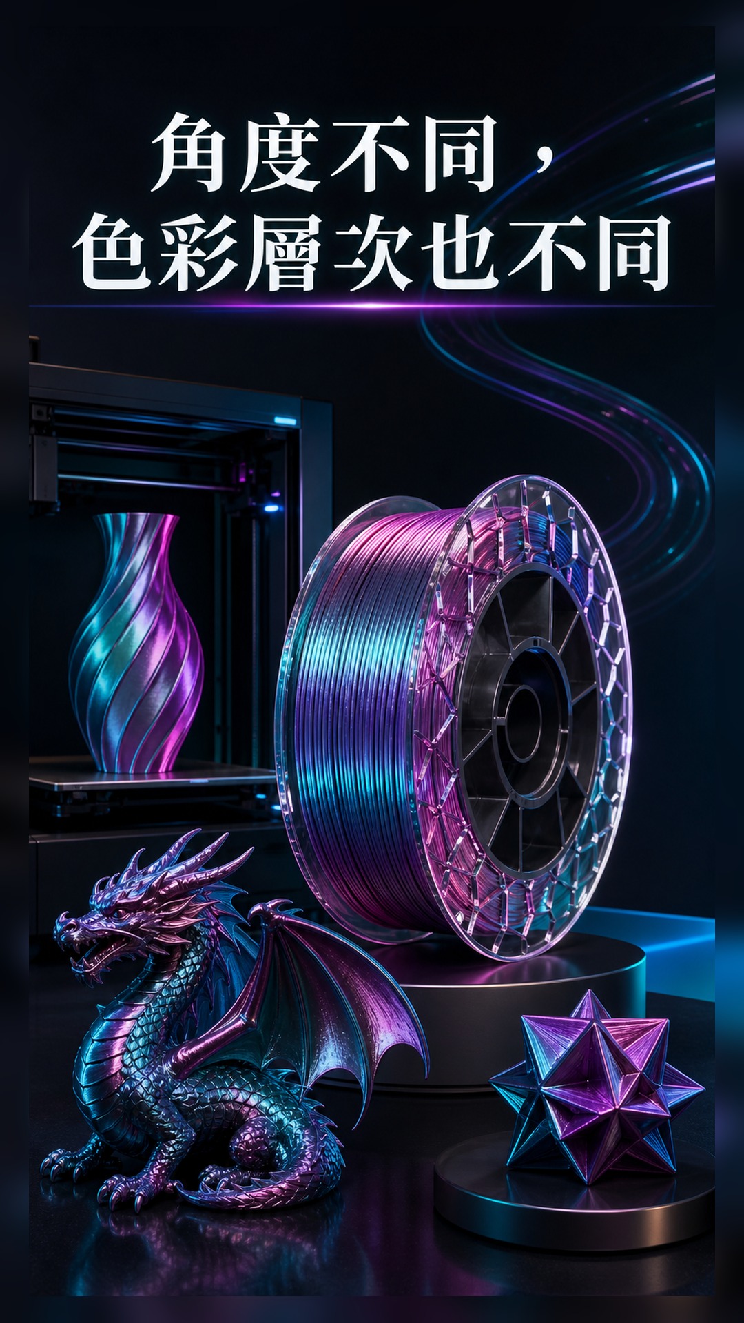 3DSTU PETG 絲綢金屬色詳情圖 3