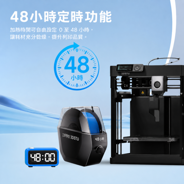 三好學生3DSTU 1捲耗材烘乾機 KR01 單卷線材烘乾箱 主圖 5
