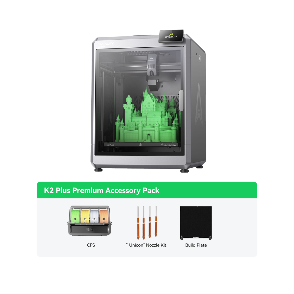 Creality 創想三維 K2 Plus 官方翻新機 產品說明圖