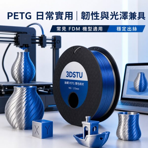 3DSTU 絲綢 PETG 雙色耗材輪播圖